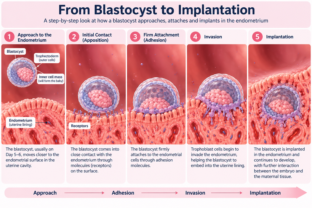 From Blastocyst to Implantation